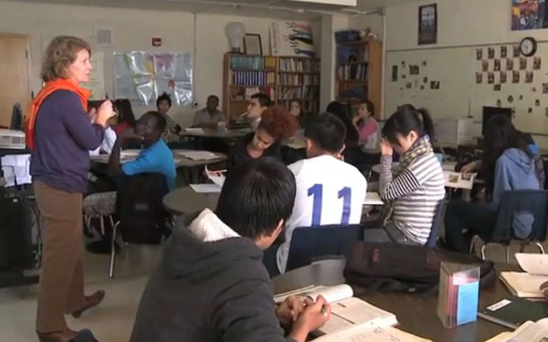 English-language learning