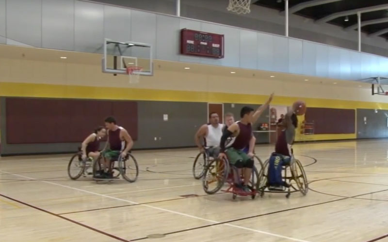wheelchair basketball