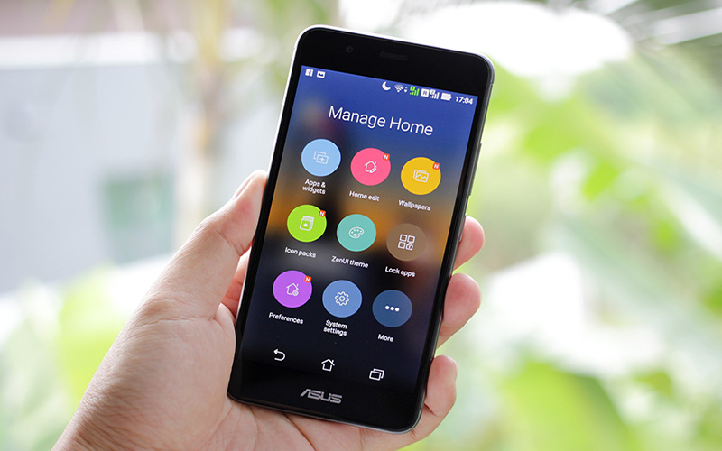 smart home technology on phone