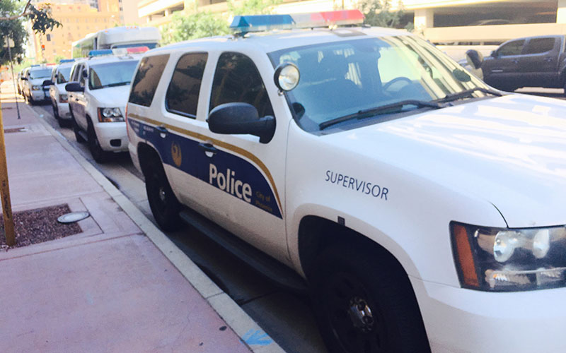 police vehicles
