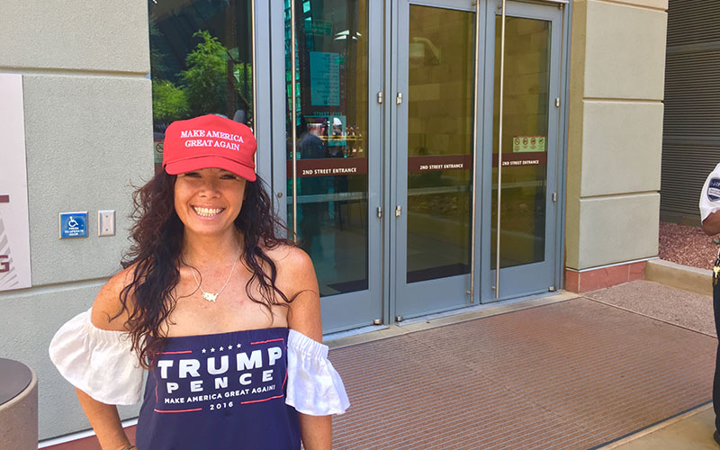 Trump supporter