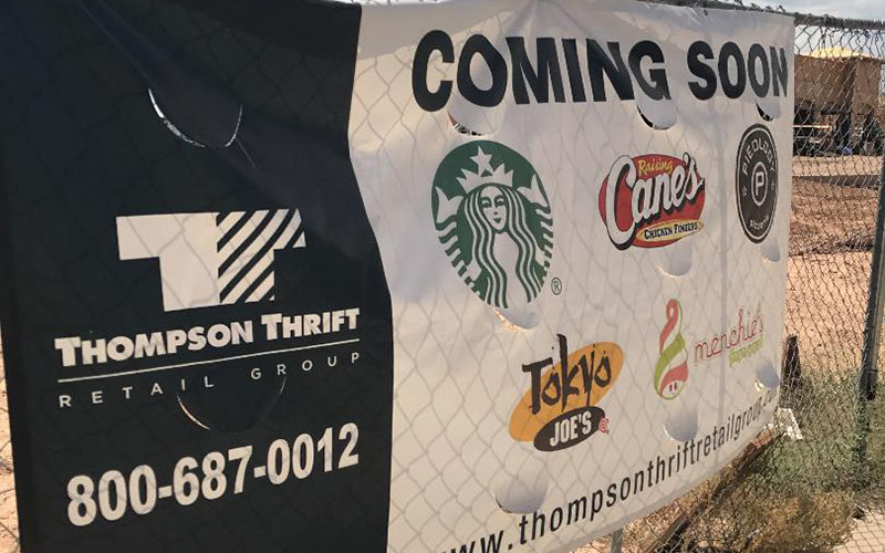 Coming soon sign