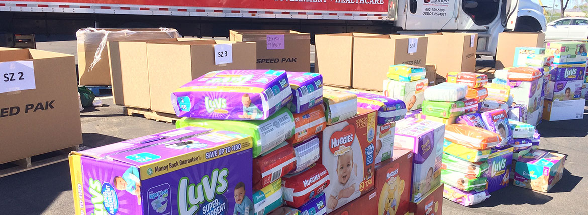 Diaper donations