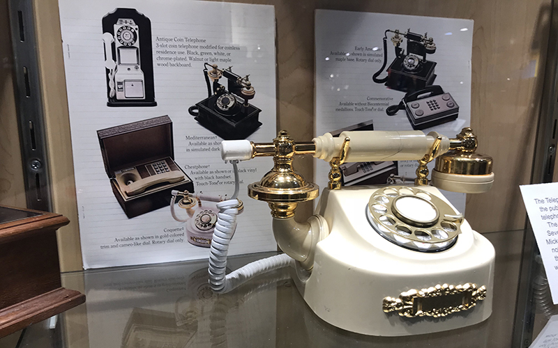 Old telephone