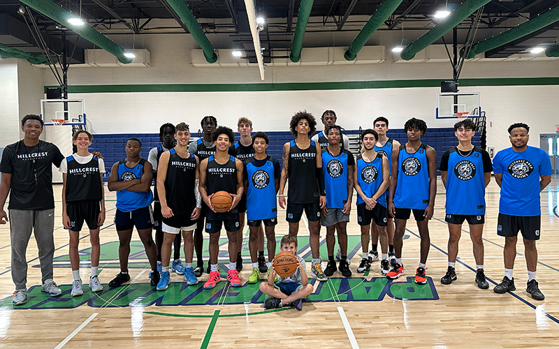 The Hillcrest Prep Bruins will make their Overtime Elite league debut Friday against the YNG Dreamerz. (Photo by Liam Archer/Cronkite News)