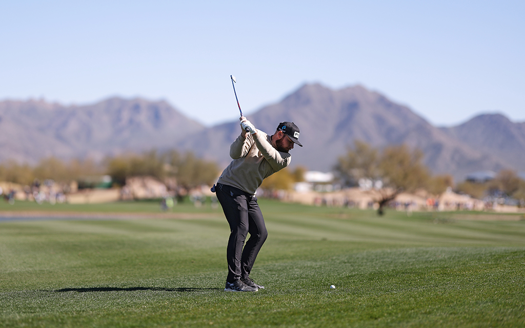 Adam Hadwin believes “Canadian golf has been in a great place for a while now” and was pleased with his effort in the first round of the WM Phoenix Open Thursday. (Photo by Maddie Meyer/Getty Images)