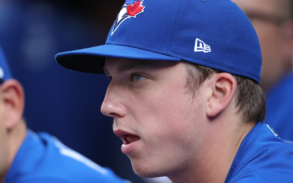 Chicago Cubs left-hander Ryan Borucki, who spent most of his career with the Toronto Blue Jays, hopes to find health and good fortune after dealing with injuries throughout his career. (Photo by Tom Szczerbowski/Getty Images)