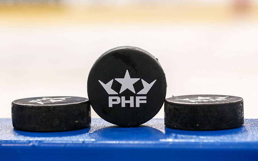 The PHF will make its Arizona debut Sunday at Mullett Arena for the Isobel Cup Final between the Toronto Six and Minnesota Whitecaps. (Photo by Chris Tanouye/Getty Images)