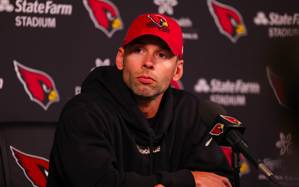 Jonathan Gannon at press conference