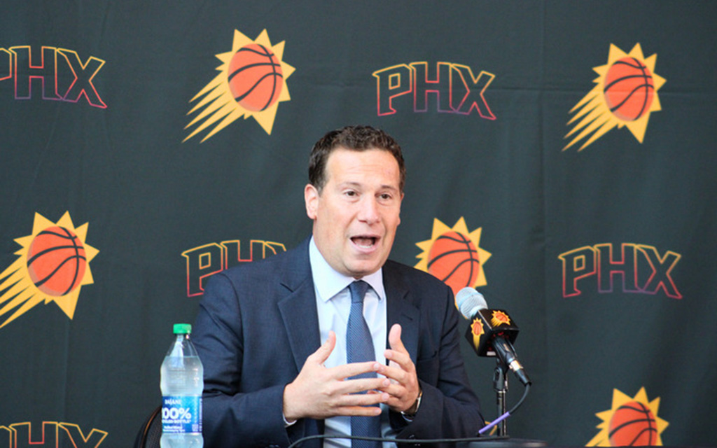 Owner Mat Ishbia’s commitment to the Phoenix Mercury, which will soon see a new $100 million-plus practice facility, has helped make the organization a destination for free agents. (Photo by Bennett Silvyn/Cronkite News)