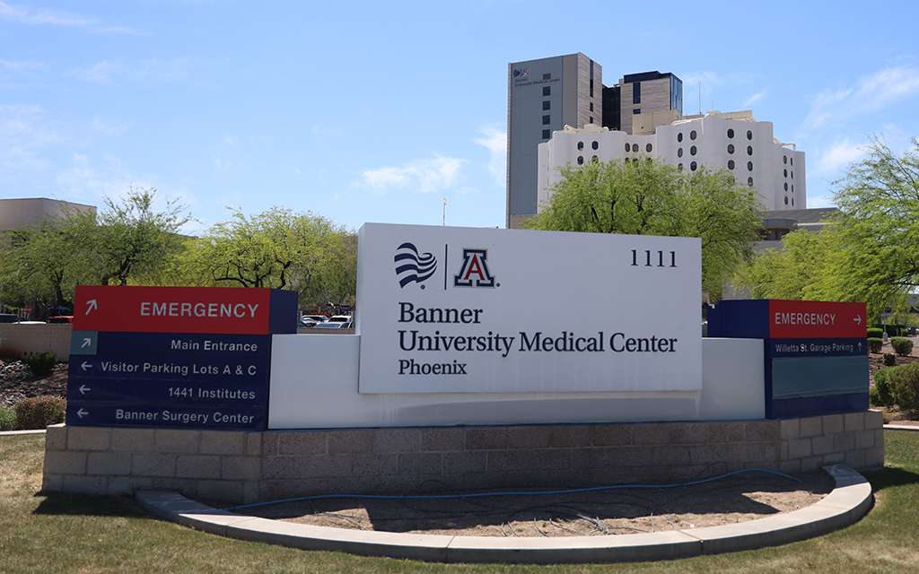 Banner University Medical Center, where Dr. Hsu works as medical director of ambulatory internal medicine. (Photo by Jack Orleans/Cronkite News)