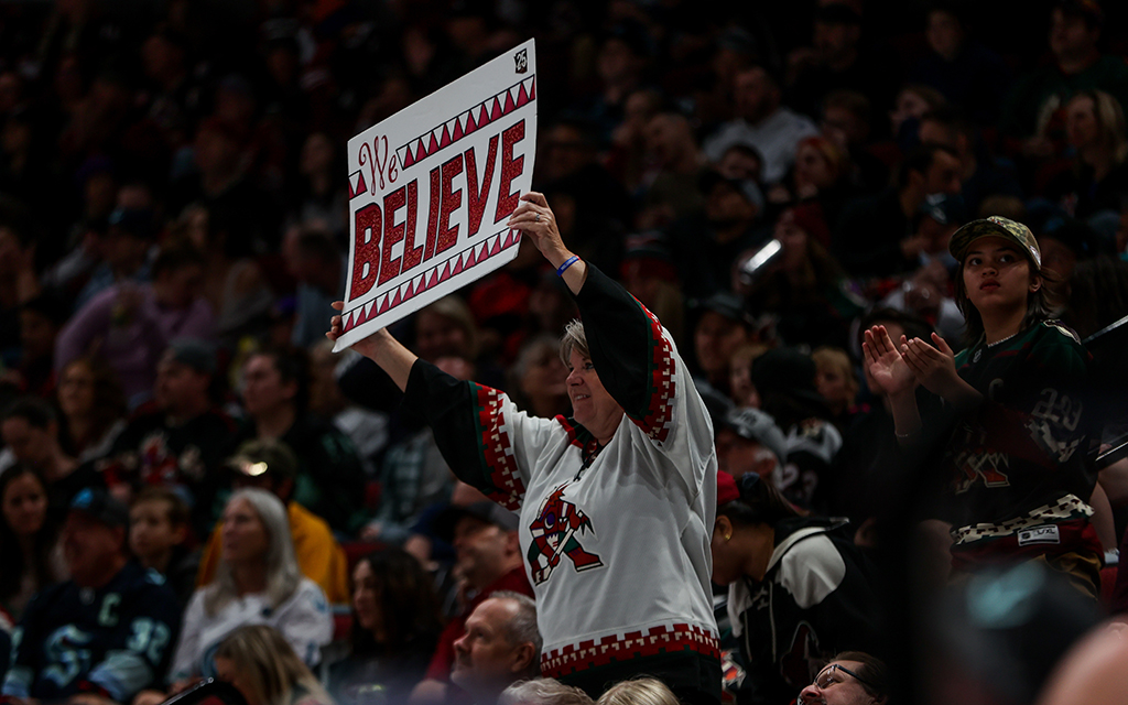 Hockey in Arizona remains strong behind the explosion in popularity from the high school level to the NHL. (File photo by Savannah M Nugent/Cronkite News)