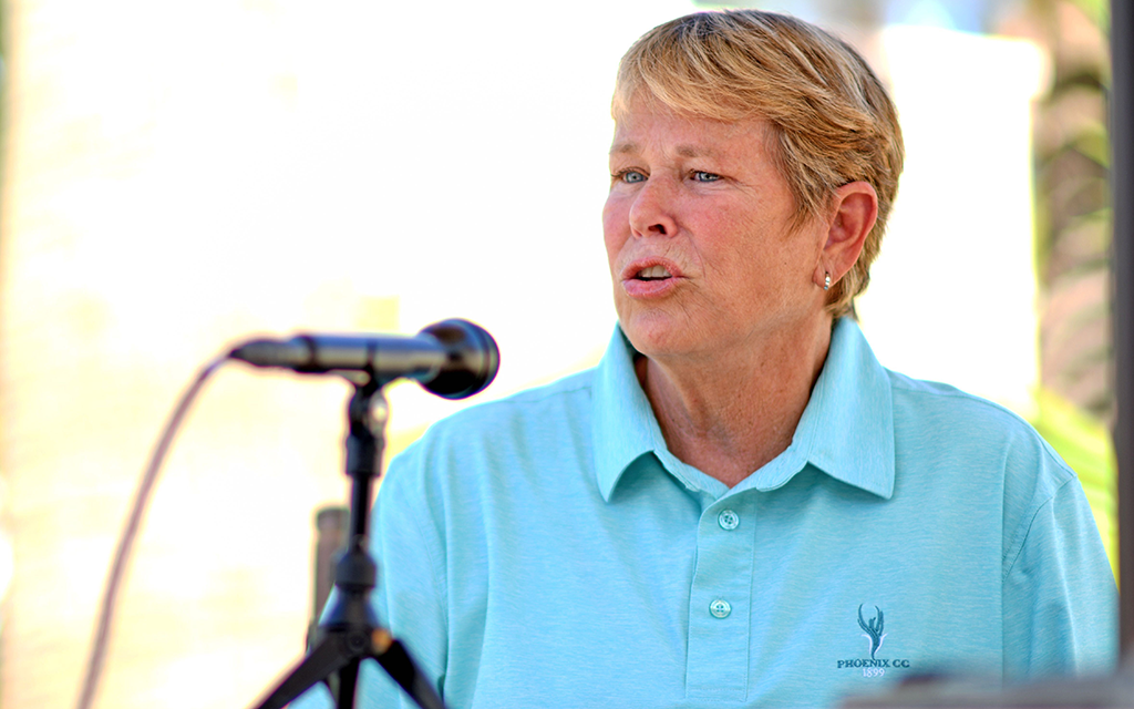 Ann Meyers Drysdale's contributions to women's basketball continue to resonate through the sport's evolution and increased popularity. (File photo by Kevin Hurley/Cronkite News)