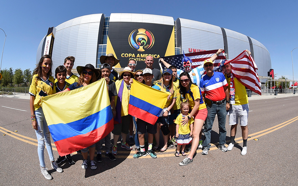In 2016, the United States hosted the Copa América Centenario, marking the first time North and Central American teams competed alongside South America's elite. (Photo by Norman Hall/LatinContent via Getty Images)