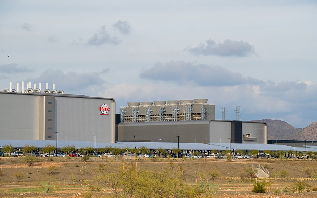 Taiwan Semiconductor Manufacturing Company plans to invest over $65 billion to build three factories in Phoenix. (Photo courtesy of TSMC)